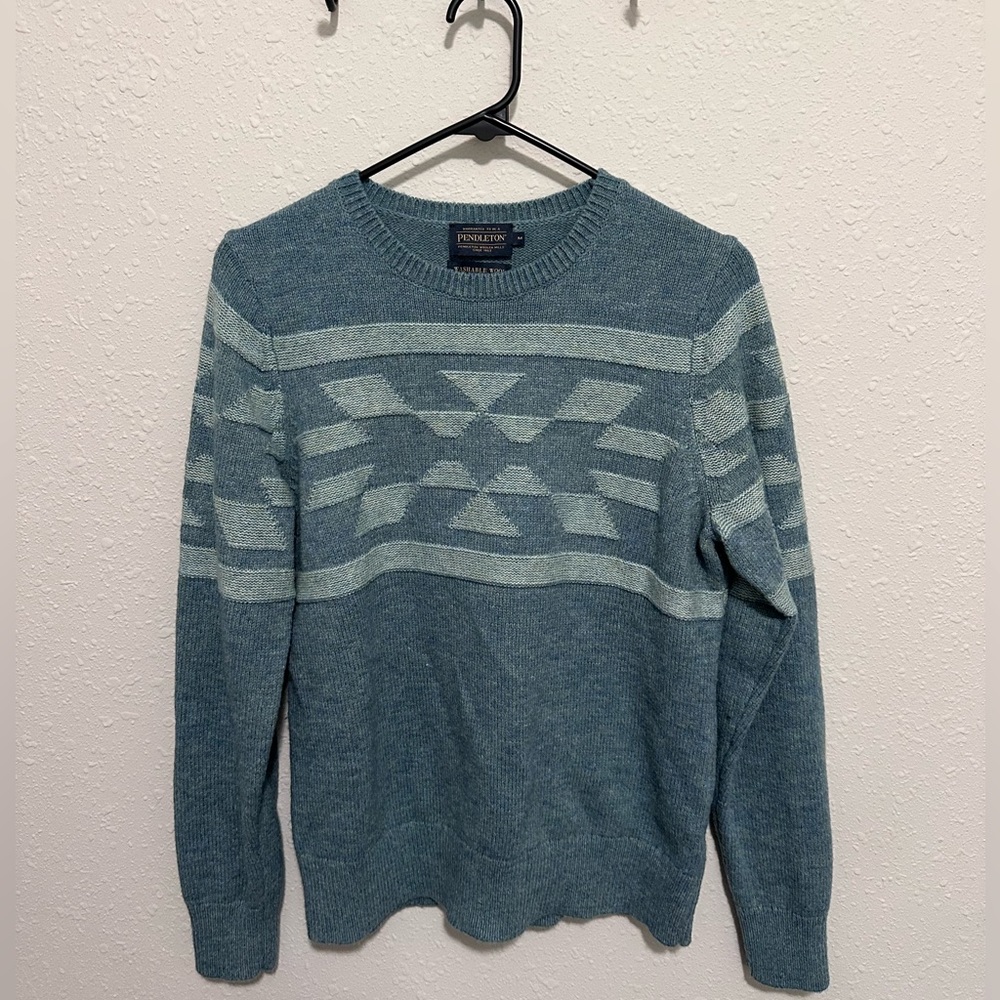 Pendleton washable wool sweater